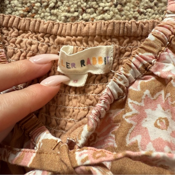 Roller Rabbit Amanda Yvie Smocked Paisley Dress - Picture 5 of 8